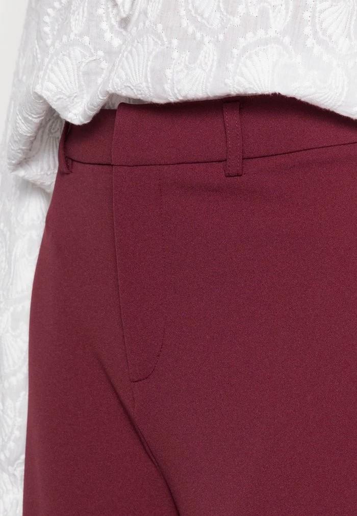 Pantalons ANNA FIELD Anna Field Flared Leg Business Trousers Rouge Femme | WRS-3144061